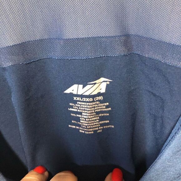 Avia Tank Navy Sheer XXL (2XL) - Picture 3 of 3